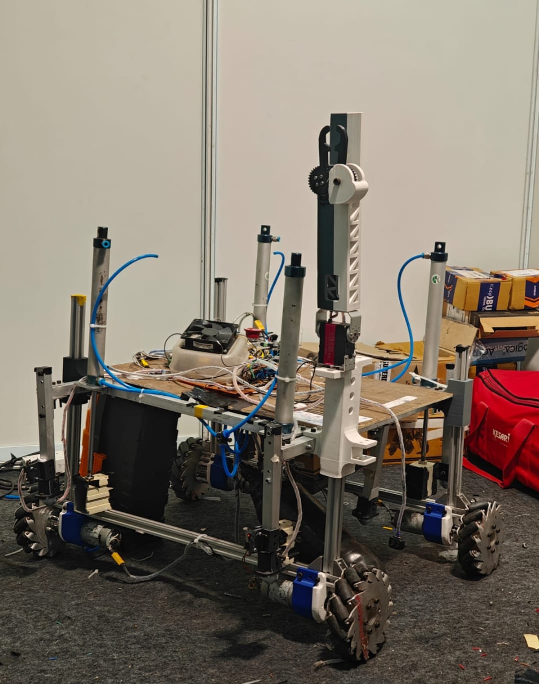 Pneumatic Actuation Setup