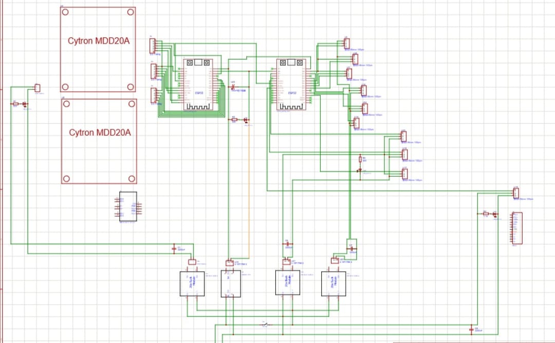 ESP32 & Cytron Wiring
